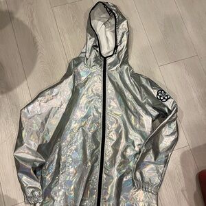 2019 Silver Holographic Disney World Epcot Jacket